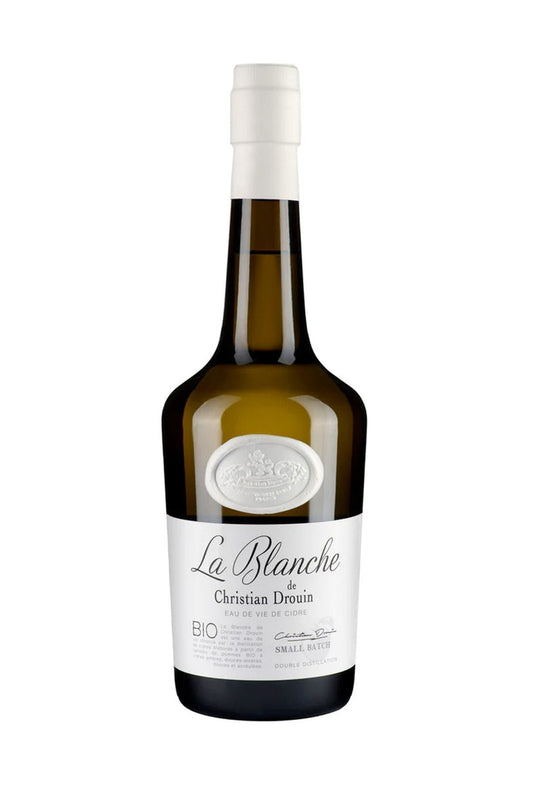 Christian Drouin Coeur de Lion "La Blanche de Christian Drouin" Eau de Vie de Cidre (1x70cl) TwoMoreGlasses.com- Two More Glasses