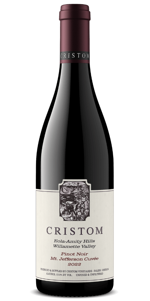 Cristom Pinot Noir Mt.Jefferson Cuvee 2024 (1x75cl) TwoMoreGlasses.com- Two More Glasses
