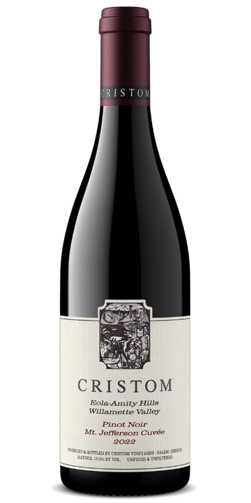 Cristom Pinot Noir Mt.Jefferson Cuvee 2024 (1x75cl) TwoMoreGlasses.com- Two More Glasses