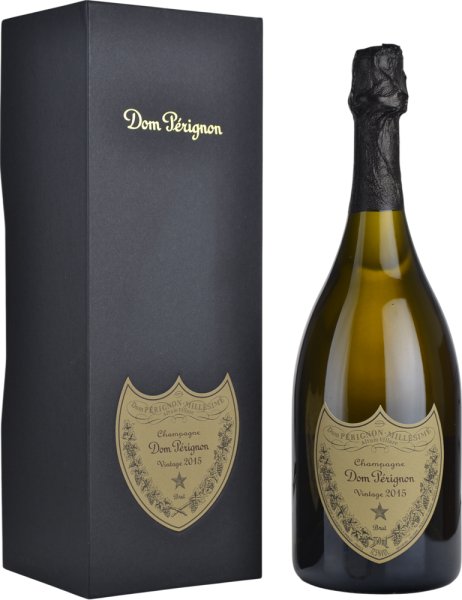 Dom Perignon 2015 with gift box (1x75cl) TwoMoreGlasses.com- Two More Glasses