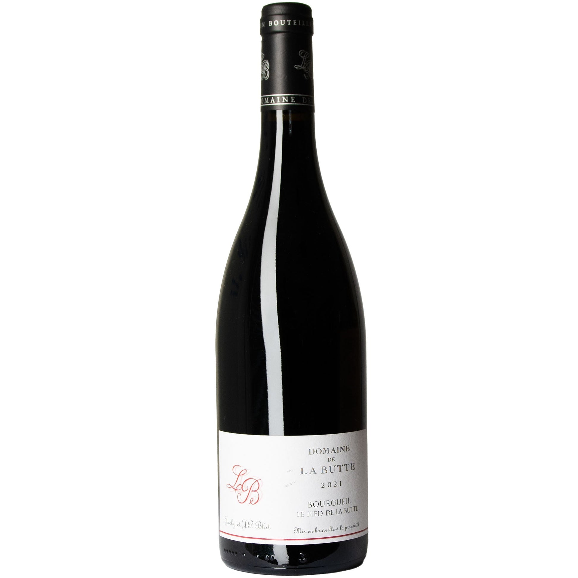 DOMAINE DE LA BUTTE, Bourgueil Haut de la Butte 2021(1x75cl) TwoMoreGlasses.com- Two More Glasses