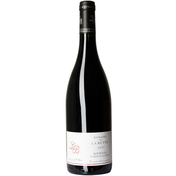 DOMAINE DE LA BUTTE, Bourgueil Haut de la Butte 2021(1x75cl) TwoMoreGlasses.com- Two More Glasses