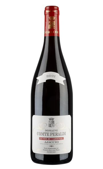 Domaine Comte Peraldi Ajaccio "Cuvee du Cardinal" Rouge 2016 (1x75cl) TwoMoreGlasses.com- Two More Glasses