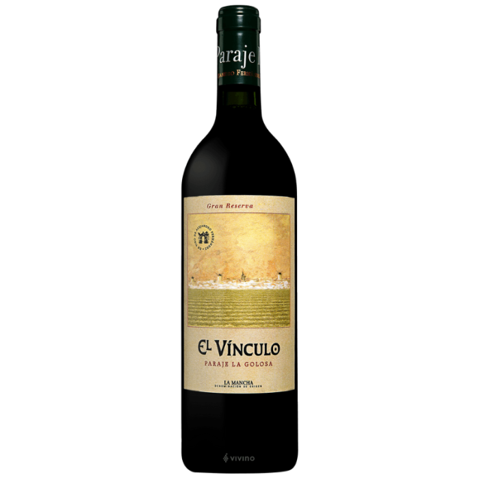 El Vinculo Paraje La Golosa Gran Reserva 2016 (1x75cl)