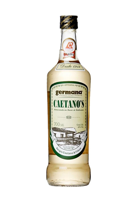 Germana "Caetano's" Cachaca 40% (1x70cl) TwoMoreGlasses.com- Two More Glasses