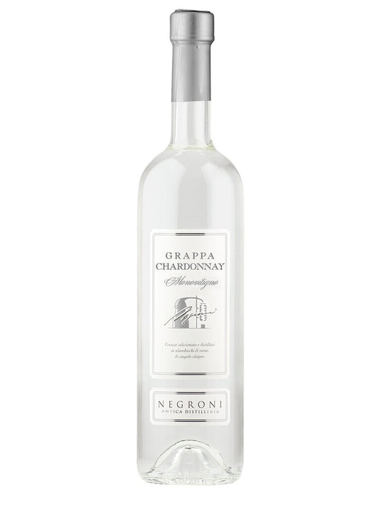 Distilleria Negroni Grappa Bianca 40% (1x100cl) TwoMoreGlasses.com- Two More Glasses