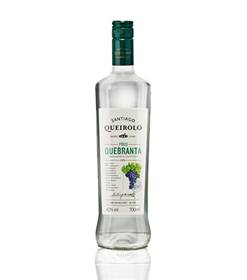 Santiago Queirolo Pisco Quebranta 42% (1x75cl) TwoMoreGlasses.com- Two More Glasses