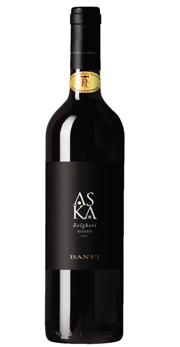 CASTELLO BANFI Aska Bolgheri Rosso (Cabernet Sauvignon, Cabernet Franc) 2021 (1x75cl)