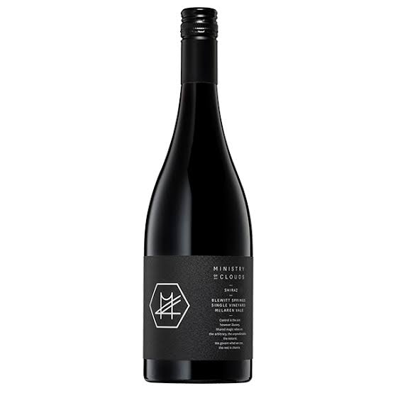 Ministry of Clouds Single Vineyard Shiraz Blewitt Springs McLaren Vale 2022 (1x75cl) TwoMoreGlasses.com- Two More Glasses