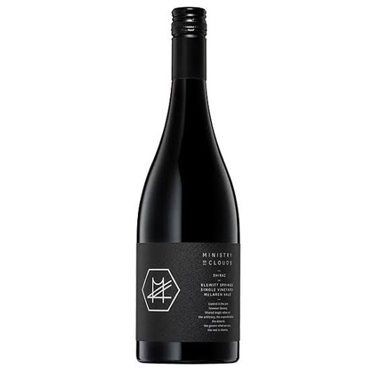 Ministry of Clouds Single Vineyard Shiraz Blewitt Springs McLaren Vale 2022 (1x75cl) TwoMoreGlasses.com- Two More Glasses