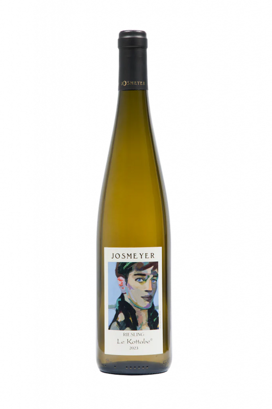 Josmeyer Riesling Le Kottabe, Alsace AOC 2023 (1x75cl) TwoMoreGlasses.com- Two More Glasses