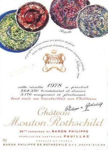 Chateau Mouton Rothschild 1978 (6x75cl)