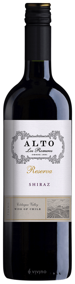 Alto Los Romeros Shiraz 2021(1x75cl) TwoMoreGlasses.com- Two More Glasses