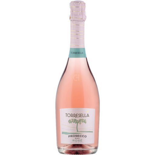 Torresella Prosecco DOC Rose Brut 2020 (1x75cl) TwoMoreGlasses.com- Two More Glasses