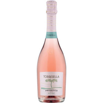 Torresella Prosecco DOC Rose Brut 2020 (1x75cl) TwoMoreGlasses.com- Two More Glasses