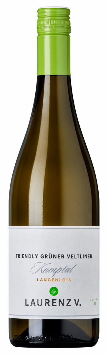 Laurenz V Friendly Kamptal Gruner Veltliner 2018 (1x75cl) TwoMoreGlasses.com- Two More Glasses