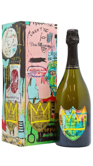 Dom Perignon Vintage 2015 Jean-Michel Basquiat Special Edition (Yellow) (1x75cl) TwoMoreGlasses.com- Two More Glasses