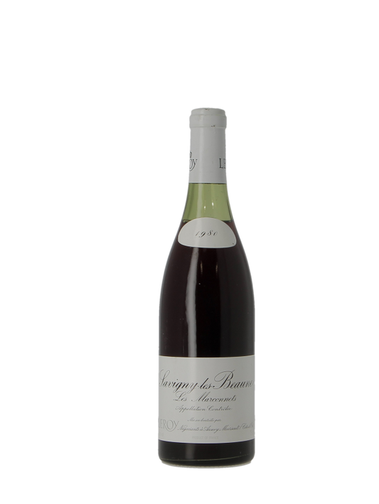 Maison Leroy Savigny Les Beaune 1er Cru Les Marconnets 1984 (1x75cl) TwoMoreGlasses.com- Two More Glasses