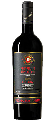Il Poggione Brunello di Montalcino Riserva Vigna Paganelli 2016 (1x75cl) TwoMoreGlasses.com- Two More Glasses