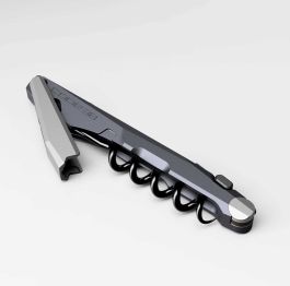 Code38 "P-Type Titanium Black" Corkscrew (1x) TwoMoreGlasses.com- Two More Glasses