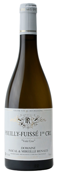 Domaine Pascal Renaud Pouilly Fuisse 1er Cru Vers Cras 2022 (1x75cl)