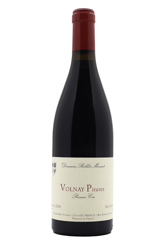 Domaine Roblet Monnot Volnay Piture 1er Cru 2011 (1x75cl) TwoMoreGlasses.com- Two More Glasses