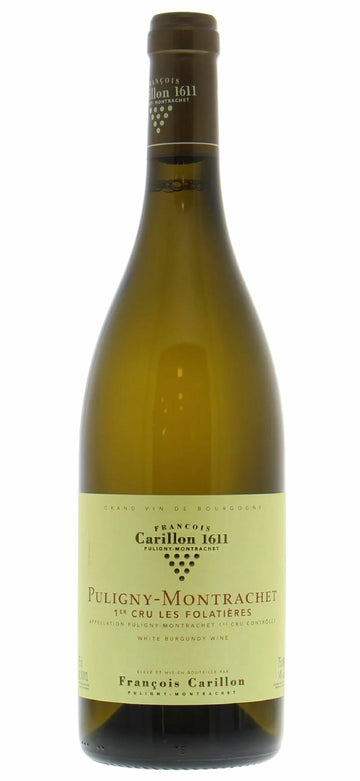 Domaine Francois Carillon Puligny Montrachet 1er Cru "Les Folatieres" 2020 (1x75cl) TwoMoreGlasses.com- Two More Glasses