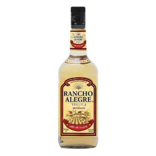 Rancho Alegre Tequila Reposado (100% Agave) 40% (1x100cl) TwoMoreGlasses.com- Two More Glasses