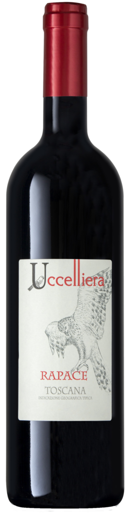 UCCELLIERA, Rapace Toscana IGT 2020 (1x75cl) TwoMoreGlasses.com- Two More Glasses