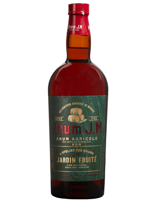 Rhum J.M Rhum Agricole "Jardin Fruite" 42% (1x70cl) TwoMoreGlasses.com- Two More Glasses