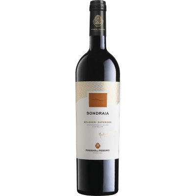 Poggio al Tesoro Sondraia 2018 (1x75cl) TwoMoreGlasses.com- Two More Glasses