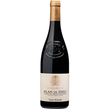 Gabriel Meffre Cotes-du-Rhone Villages Plan de Dieu Saint Mapalis Rouge 2023 (1x75cl) TwoMoreGlasses.com- Two More Glasses