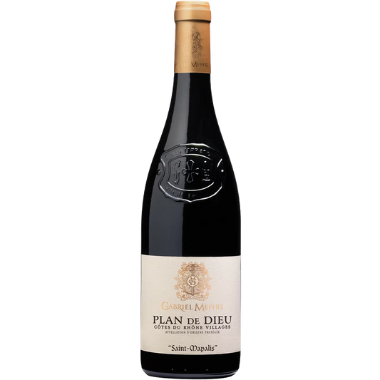 Gabriel Meffre Cotes-du-Rhone Villages Plan de Dieu Saint Mapalis Rouge 2023 (1x75cl) TwoMoreGlasses.com- Two More Glasses