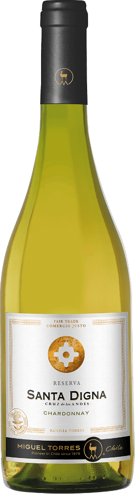 Santa Digna Chardonnay Reserva 2021 (Screw Cap) (1x75cl)