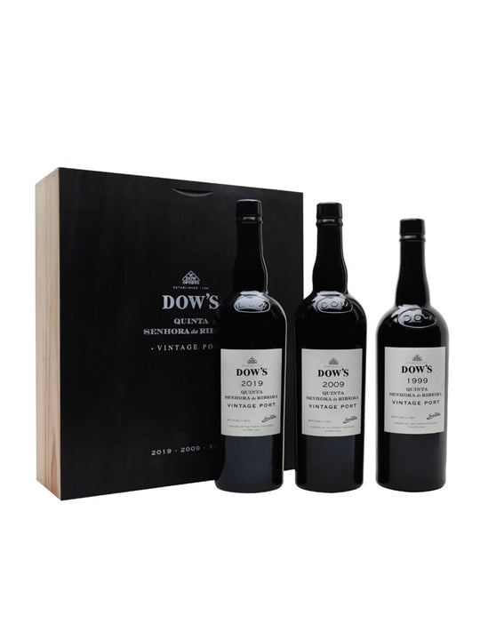 Dow's Senhora da Ribeira 三重裝 (1999+2009+2019) (1x75cl)