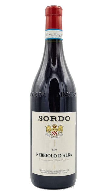 Sordo Sordo Nebbiolo D'Alba    2018(1x75cl) TwoMoreGlasses.com- Two More Glasses
