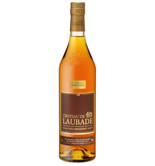 Chateau de Laubade Bas Armagnac "Intemporel 12 Ans" 40% (1x70cl) TwoMoreGlasses.com- Two More Glasses
