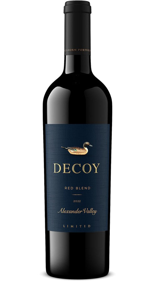 Duckhorn Decoy Limited Alexander Valley Red Blend 2022 (1x75cl) TwoMoreGlasses.com- Two More Glasses