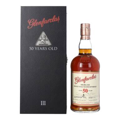 Glenfarclas "Family Collector III" 50 Year Old 41.1% (bottled in 2015) (1x70cl) TwoMoreGlasses.com- Two More Glasses
