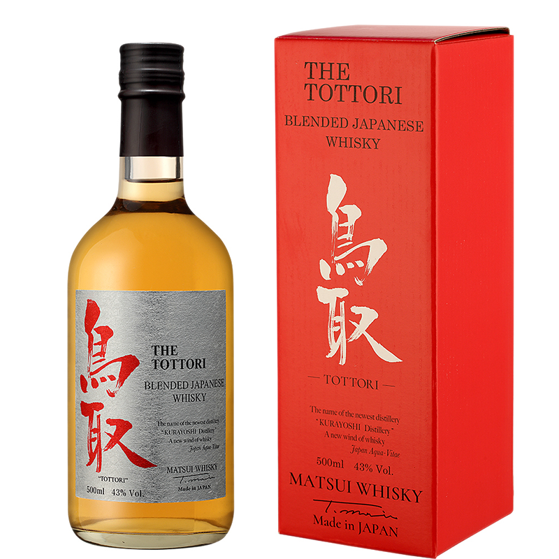 鳥取威士忌 Tottori Blended Whisky (1x70cl)