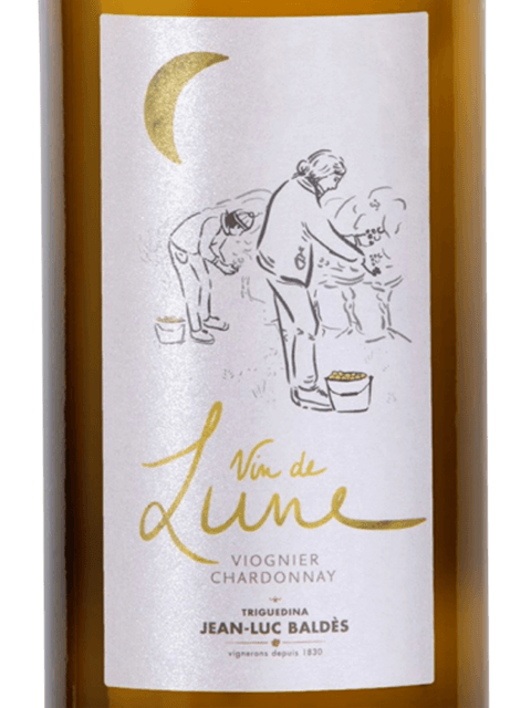 Baldes Moon Wine Viognier- Chard 2018 (1x75cl) TwoMoreGlasses.com- Two More Glasses