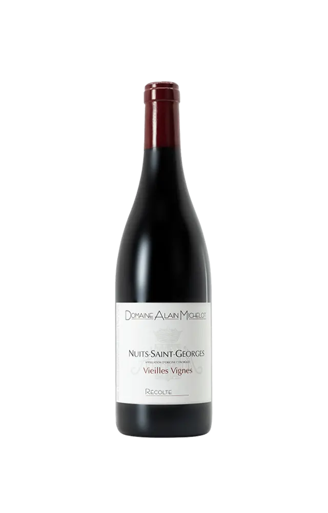 Alain Michelot Nuits Saint Georges Vieilles Vignes 2018 (1x75cl) - TwoMoreGlasses.com