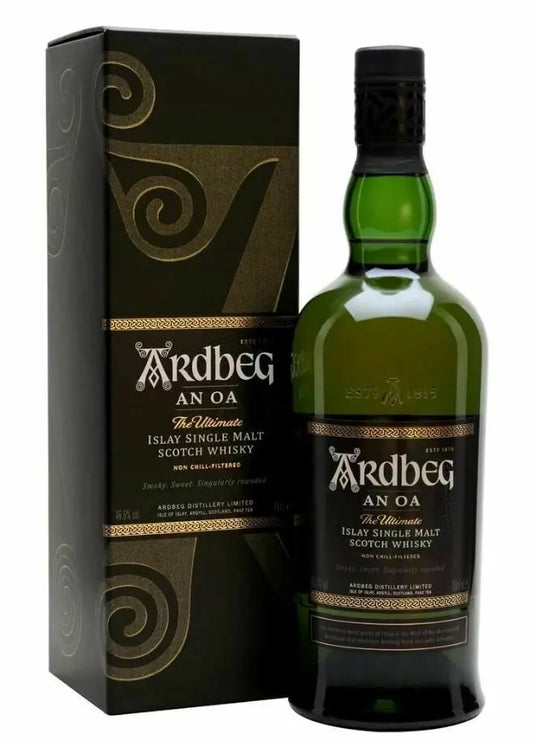 Ardbeg An Oa Single Malt (1x70cl) - TwoMoreGlasses.com