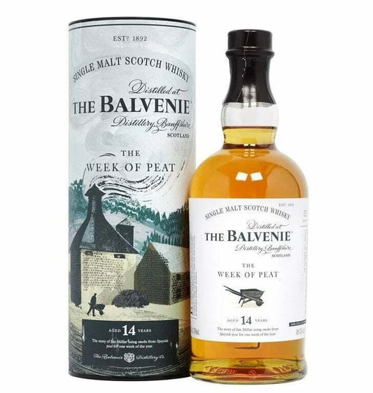 The Balvenie 14 Years Old Stories Series Single Malt Whisky - The Week of Peat (1x70cl) - TwoMoreGlasses.com