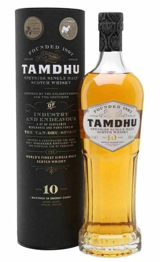 Tamdhu 10 Year Old Single Malt Whisky (1x70cl) - TwoMoreGlasses.com