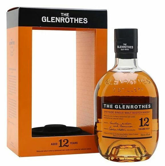 The Glenrothes 12 Year Old Singe Malt whisky (1x70cl) - TwoMoreGlasses.com