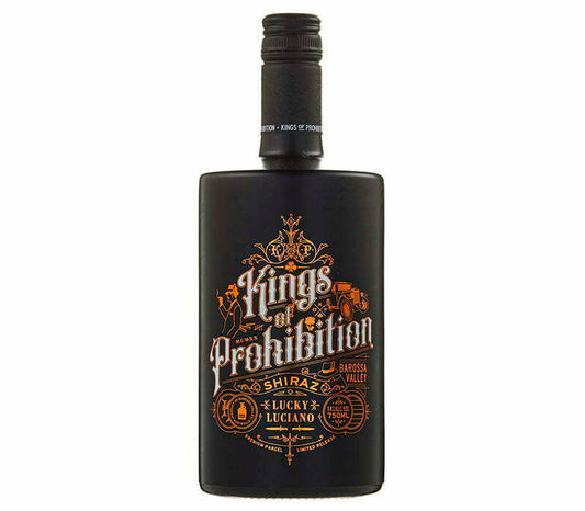 Kings of Prohibition Shiraz Lucky Luciano Barossa Valley (1x75cl) - TwoMoreGlasses.com