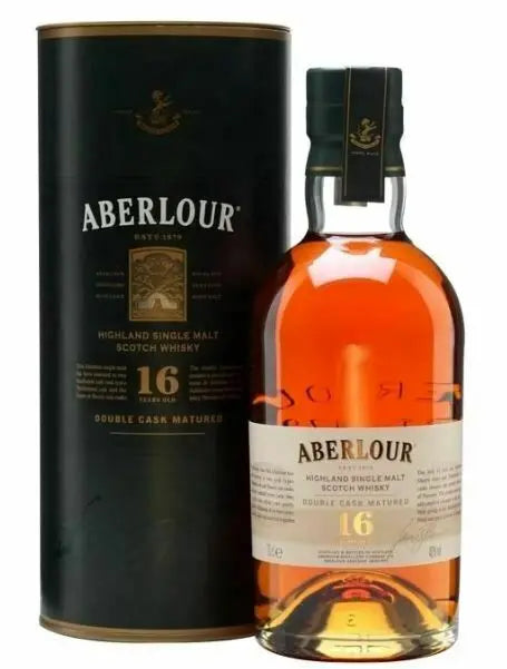 Aberlour 16 Year Old Double Cask Matured Single Malt Scotch Whisky (1x70cl) - TwoMoreGlasses.com