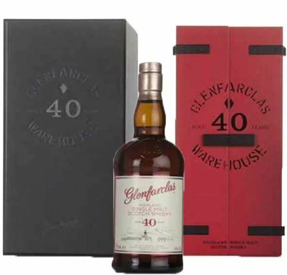 Glenfarclas 40 Years Old Single Malt Whisky (1x70cl) - TwoMoreGlasses.com