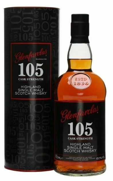 Glenfarclas 105 Cask Strength Whisky (1x100cl) - TwoMoreGlasses.com